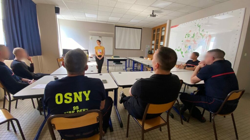 Anne Sophie Fontanet sophrologue stress angoisses santé mentale Cergy Osny Val d'Oise Paris www.annesophro.fr améliorer le sommeil des pompiers grâce à la sophrologie